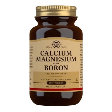 Picture of Solgar Calcium Magnesium Boron Tabs 100